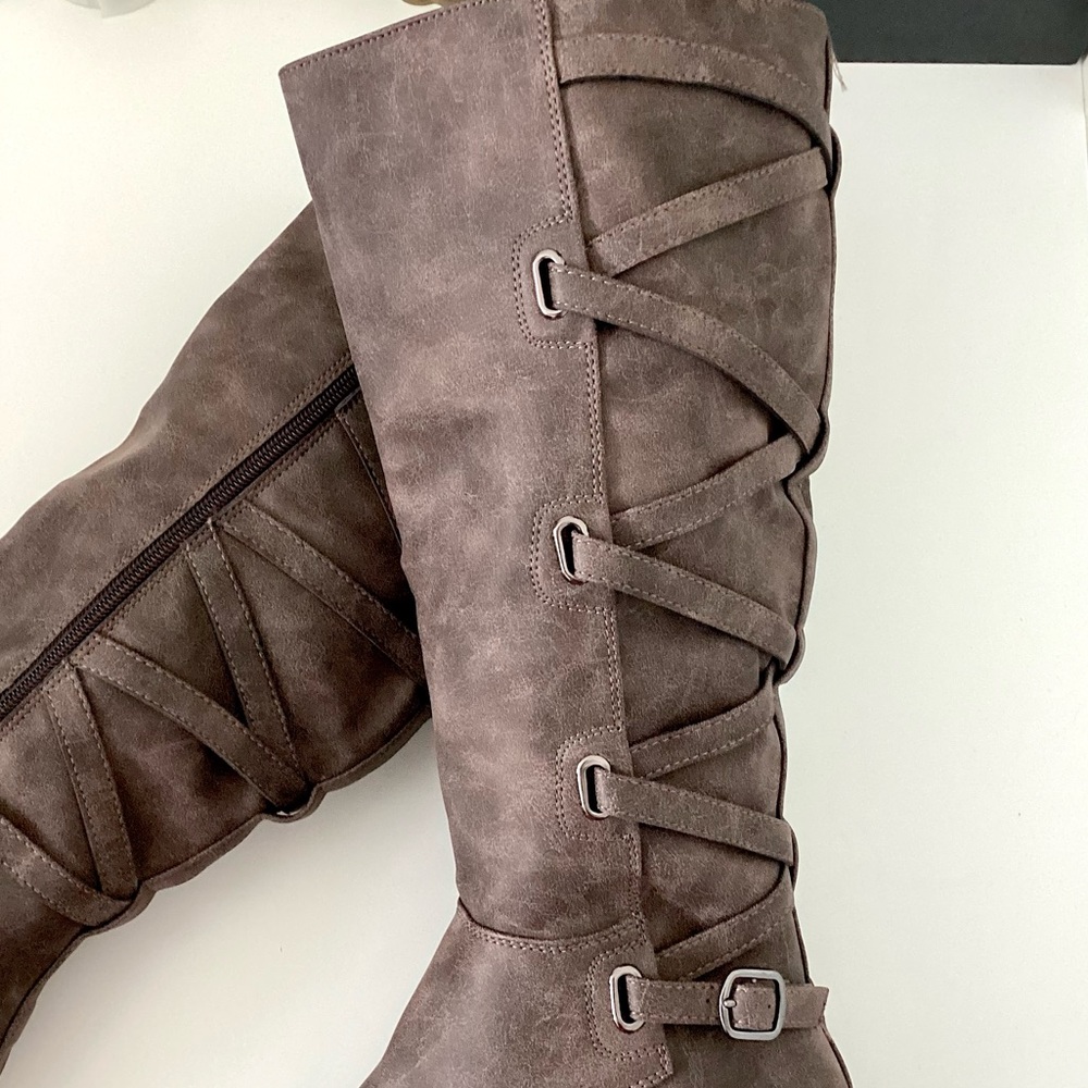 \Journee Collection\ Carly Wide Calf Riding Boot - Picture 6 of 15